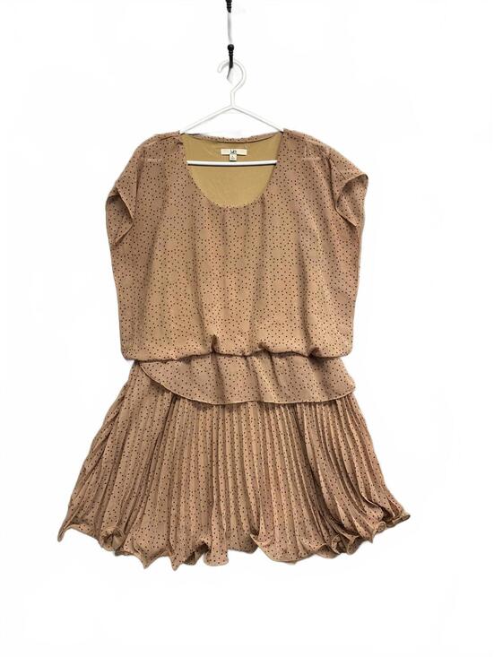 Ya Los Angeles Dresses & Skirts - YA Los Angeles Women's Pleated Polka Dot Dress Size Large